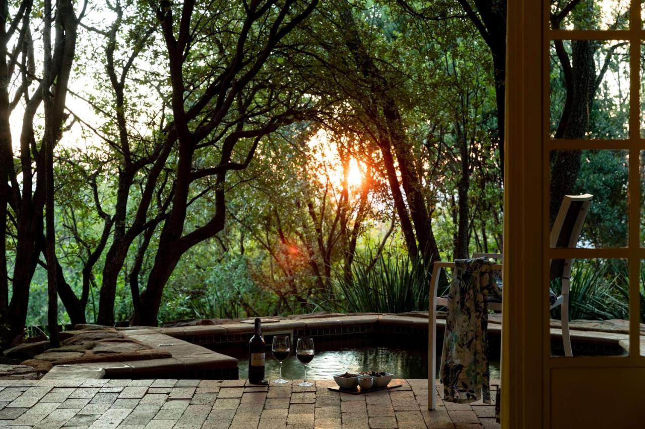 Mount Grace Hotel & Spa Magaliesburg Exterior photo The deck at the house