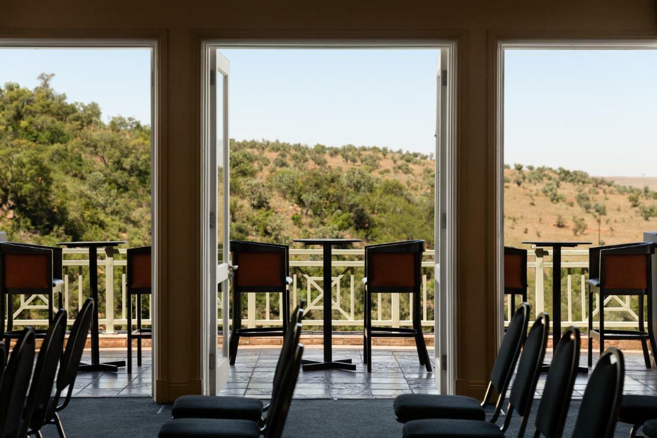 Mount Grace Hotel & Spa Magaliesburg Exterior photo The view from the conference room